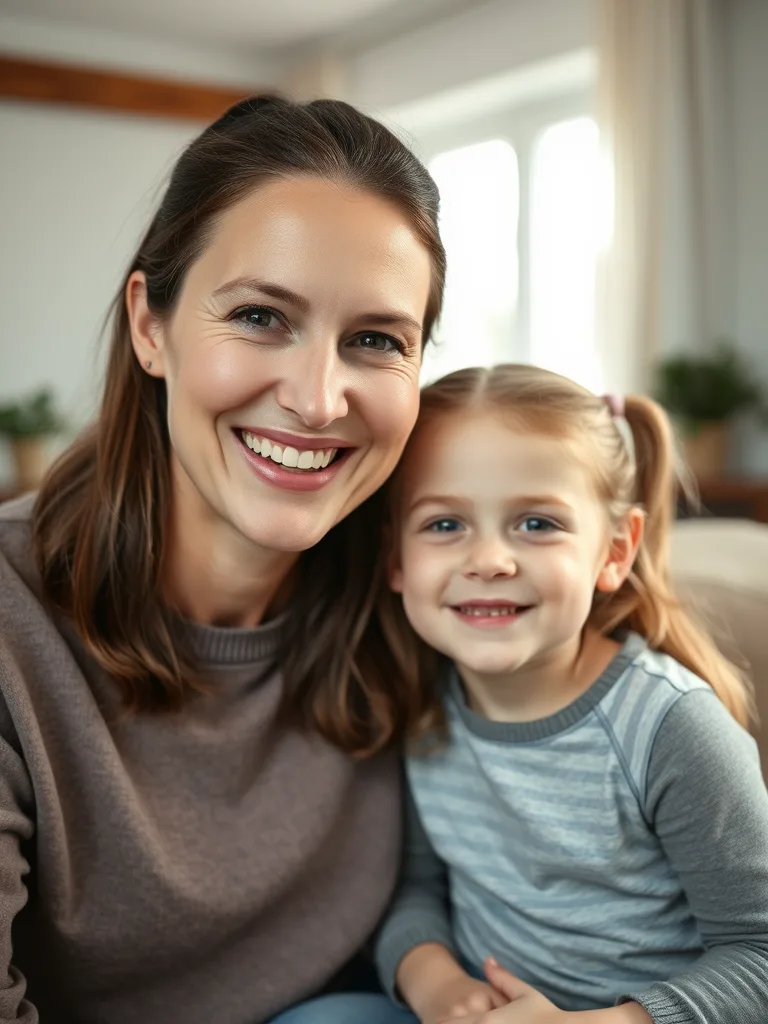 A family feeling safe and connected