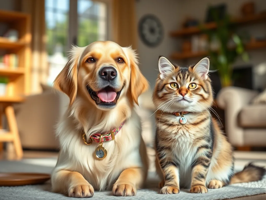 A happy pet, part of the family